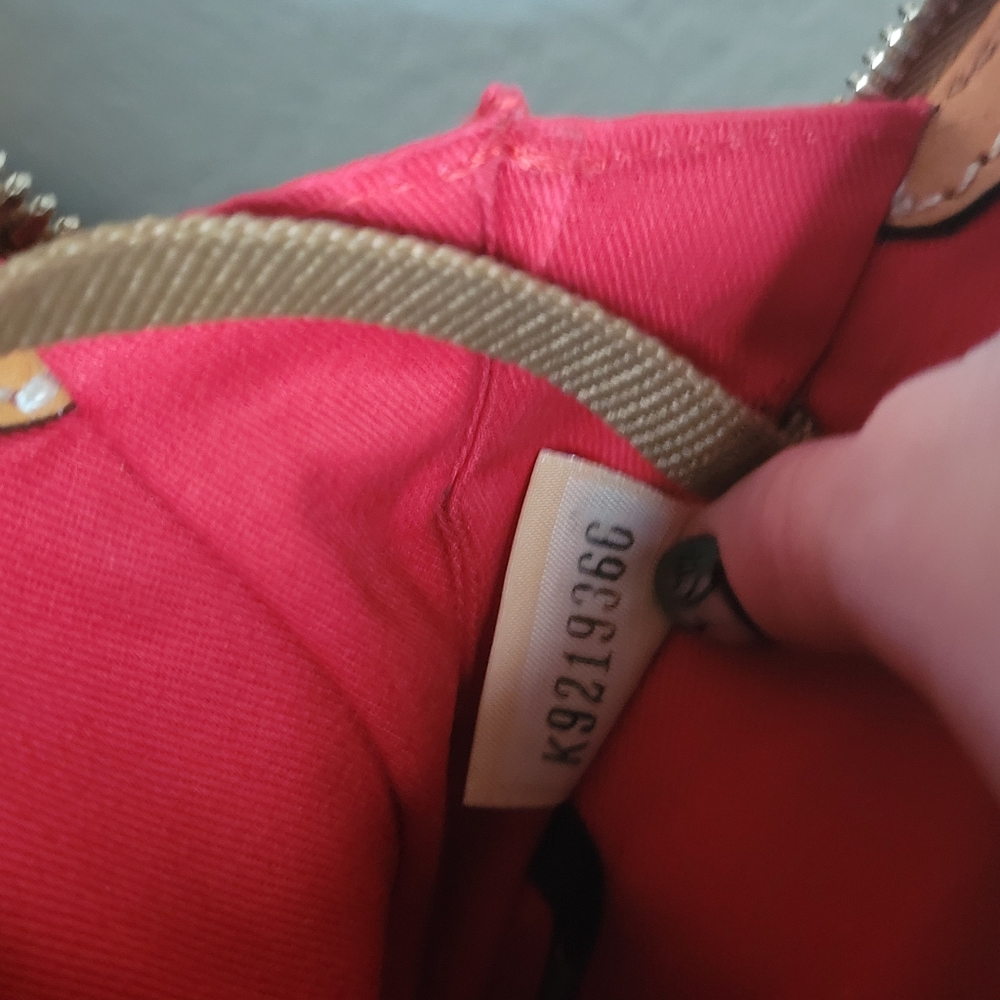 Dooney & Bourke Hydrangea Monogram Bitsy Zip Zip Dome Satchel - Picture 16 of 16